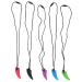 Buy Sensory Chewing Chain Set - 5 Safe Silicone Oral Motor Aids for Autism Fear Relief & Chewing Needs - Buy Online on SooperMarket.com