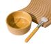 Face Mask Mixing Bowl Set - Bamboo DIY Facial Tools for Skin Care | Complete Mixing Tool Kit with Bowl Spatula Spoon & Brush Applicator - Buy Online on SooperMarket.com