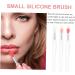 PLAFOPE 6pcs Lip Brush Cosmetic Lipstick Brush Makeup Lipstick Applicator Lip Balm Applicator Eye Shadow Applicator Silicone Lip Mask Brush Lip Balm Brush Makeup Use Lipstick Brush - Buy Online on SooperMarket.com