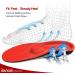 3ANGNI Arch Support Insoles for Plantar Fasciitis | Orthopedic Insoles for Flat Feet | Metatarsalgia Relief | UK-11-295MM Orthotic Insoles - Buy Online on SooperMarket.com