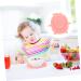 Hohopeti Suction Cup Mat - Kids Placemat for Toddlers and Babies - Pink 11.5X10.5cm - Buy Online on SooperMarket.com