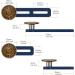 10PCS Button Extenders for Trousers - Waist Extenders for Men & Women | Jeans & Trouser Waistband Extender Set - Buy Online on SooperMarket.com