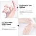 Gogogmee 2 Pairs Hand Exfoliant Cover Moisturizing Gloves Hand Dead Skin Remover Nourishing Hand Cover Hand Care Mask for Hand Moisturizing Gel Socks Non-Woven Fabric White - Buy Online on SooperMarket.com