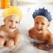 Naihod Soft Baby Shower Cap 2 Piece Set - Adjustable Bathing Shampoo Protection Hat for Toddler Kids - Buy Online on SooperMarket.com