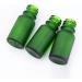 Zeoabsy 6-Piece 20ml Frosted Green Glass Pipette Bottles for Essential Oils & Aromatherapy | Empty Drip Bottles with White Locking Pipetting Ring - Buy Online on SooperMarket.com