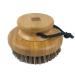 SudoreWell high-quality body brush bath brush made of bamboo wood with natural hair