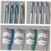 Eco-Friendly Kombiiuda Manual Toothbrush Set - 4 Reusable Men's Travel Brushes for Camping & Home - Buy Online on SooperMarket.com