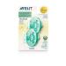 Philips Avent BPA-Free Vanilla Green Soothie Pacifier 0-3 Months - 4 Pack - Buy Online on SooperMarket.com