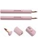 Beavorty 2pcs Lip Gloss Lipstick Applicator & Concealer Brush - Pink Makeup Tool for Women | International Shipping - Buy Online on SooperMarket.com