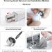 Portable Hair Remover | Rechargeable Battery | Efficient Trimming for Face Nose & Eyebrows | Shop Internationally - Buy Online on SooperMarket.com