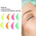 Lash Pads - 4 Pairs Reusable Soft Eyelash Perming Curlers in Mixed Colors | Beauty Salon Essentials | International Shipping Available - Buy Online on SooperMarket.com