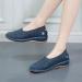 Kinrui Women's Casual Loafers - Blue | Arch Support, Slip-On, Comfortable Flats - Buy Online on SooperMarket.com