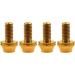 Wanyifa Titanium M5x12mm Bicycle Water Bottle Cage Bolts with Washers - Pack of 4 Gold - Buy Online on SooperMarket.com