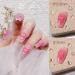 200PCS Clear Heart Nail Art Decals - 3D Acrylic Charms for DIY Manicures - Salon Quality Accessories for Women - Buy Online on SooperMarket.com