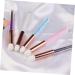 PLAFOPE 2pcs Nose Brush Beauty Eye Fluff Eyeshadow Brush Makeup Eyeshadow Pink Artificial Fiber Wool - Buy Online on SooperMarket.com