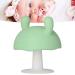 Silicone Teether Mushroom Shaped for Infants 4+ Months - Pink/Green - Buy Online on SooperMarket.com