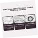 Buy Gatuida 4-Piece Contact Lens Container Set | Plastic Tweezers & Travel Storage Box for Eye Care - Buy Online on SooperMarket.com