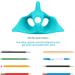 Buy Vicloon Ergonomic Pencil Handles - 3 Writing Aids for Kids Includes 6 Cartoon Pen Caps & Owl Design (Green) - Perfect for Right & Left-Handers | International Shipping Available - Buy Online on SooperMarket.com