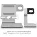Tranesca Watch Charger Stand Holder Dock for Series 8/7 / 6/5 / 4/3 / 2/1/ SE (38mm / 40mm / 41mm / 42mm / 44mm / 45mm) - Silver Grey - Must Have Watch Accessories - Buy Online on SooperMarket.com