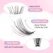 Glowing Win Single Eyelash Extensions Set - 228 PCS Cluster Lashes Kit with Bond & Applier - 0.07C 20D Individual Lashes for Stunning Looks - Buy Online on SooperMarket.com