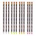AMZLORD 4/12PCS Rhinestone Picker Pencil Set Self Adhesive Crystal Gem Pick Up Tools with Pencil Sharpener Dotting Wax Pen Nail Dotting Wax Pen for Crafts 4 Colours-12PCS