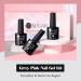 Ur Sugar UV Nail Polish Set - 6 Colors Gel Lacquer for Nude & Gray Nail Designs | Perfect for Weddings & Valentine's Day - Buy Online on SooperMarket.com