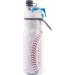 O2COOL Mist 'N Sip Misting Water Bottle 2-in-1 Function | No Leak Pull Top Spout | 20 oz Reusable Sports Water Bottle (Baseball) - Buy Online on SooperMarket.com