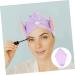 MAGICLULU 3pcs Bunny Ears Dry Hair Hat Coral Fleece Hair Mask Absorb Water Violet - Buy Online on SooperMarket.com