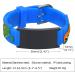 Customised Kids Safety ID Wristband - Personalised Medical Alert Bracelet for Boys and Girls - Dinosaur Design in Blue and Black - Buy Online on SooperMarket.com