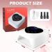 Rechargeable 72W Cordless UV LED Nail Lamp - Professional Nail Dryer with 5 Timer Settings & Heart-Shaped LCD Display - Buy Online on SooperMarket.com