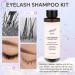 Premium Lash Shampoo Concentrate 100ml | Oil-Free Eyelash Extension Cleanser Kit | Ultimate Lash Cleaning Brush & Bottle - Buy Online on SooperMarket.com
