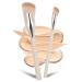 Bewudy 2 Pcs Concealer Brush Angled Concealer Brushes for Under Eye Precision Face Blending Blush Brush Foundation Concealer for Dark Circles Make up Nose Contour Brush Applicator