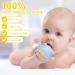Never Drop Baby Teething Toy | Silicone Hand Teether for Babies | BPA Free Blue - Buy Online on SooperMarket.com