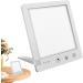 Sunlight Lamp 10000 Lux - 10000 Lux Bright Sunlight Lamps | Foldable Stand Touch Control Home Daylight Lamp with Temperature & Brightness Settings and Timer for Home White - Buy Online on SooperMarket.com