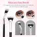 4pcs Mascara Fan Brush Set - Lash Wand Brushes for Eyelashes & Eyebrows - Black Makeup Tools for Perfect Eye Makeup - Buy Online on SooperMarket.com
