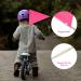 Beiiii Security Pimp 180cm Adjustable Reflective Yellow Pennant Rod - Kids Bike Flags in Pink for Safety - Buy Online on SooperMarket.com