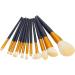 Makeup Brush Set Professional 12 Piece Brushes Complete Makeup Brush Set Soft Bristle with Holder for Home - Buy Online on SooperMarket.com
