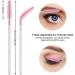 SWKJ 60 PCS Disposable Eyelash Brushes Eyebrow Spoolies Mascara Wands - Crystal Pink | Lash & Brow Applicator Brushes for Makeup Tools - Buy Online on SooperMarket.com