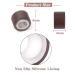 200Pcs 4mm Silicone Lined Micro Ring Beads for Hair Extensions - Brown | 5 Color Options Available - Buy Online on SooperMarket.com