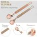Silicon Dummy Clip Newborn Essentials Mam Dummy Clip for Baby Boys and Girls Soft Flexible Dummy Clips Fits All Pacifier Clips Dummy Holder and Baby Teething Toys Mam Soother Clips(Brown/Orange) - Buy Online on SooperMarket.com