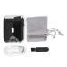 Beard Trimmer with Zinc Alloy Shell Dual Head Design Hair Clipper for Men Full Body Washable Travel Portable IPX7 Waterproof