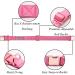 Buy Lionet Paws Comfortable Silk Dog Collar with Removable Fly for Small Dogs | Perfect Fit 25-40cm | 1 Pack - Peach - Buy Online on SooperMarket.com