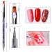 Rnitle Nail Art Fineliner Brush Set (5 Pieces) - Professional Detail Brushes for Nail Design & Painting | Perfect for Salons & Nail Care - Buy Online on SooperMarket.com