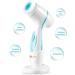 Face Wash Electric Cleaner Rechargeable with Multi Effect Skin Care Counter Rotating Head for Deep Cleansing and Vibration Beating Function 3 Brush Heads for Skin Exfoliating - Buy Online on SooperMarket.com