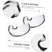 10 Pcs Shampoo Funnel Hair Dye Shampoo Plastic Funnel Upright Hair Wash Funnel Hair Washing Funnel Plastic Hair Washing Funnel Household Hair Dye Tools Hair Funnel Bib - Buy Online on SooperMarket.com