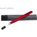 FAUDE Pointed Tweezers - Precision Stainless Steel Tweezers for Splinters Thorns & Ingrown Hairs | 10cm Red | International Shipping - Buy Online on SooperMarket.com