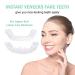 2 PCS Veneers Dentures Socket for Women and Men - Temporary Tooth Repair | Bright White Dental Veneers for Upper and Lower Jaw - Protect & Restore Your Smile - Buy Online on SooperMarket.com