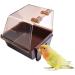 Saim Bird Baths Box with Universal Clips Bird Cage Accessories - Buy Online on SooperMarket.com