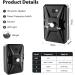 Queenmew Anti Bell Device for Dogs - 3 Modes Ultrasound Bark Control 33ft Range IPX4 Waterproof - Effective Training for Large & Small Dogs Indoors & Outdoors - Buy Online on SooperMarket.com