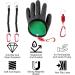 Buy Wavata Waterproof Fishing Gloves - Cutting-Resistant with Magnetism Release Buckle & Safety Rope for Pike & Catfish Handling - Buy Online on SooperMarket.com